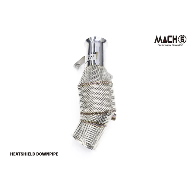 Mach5 AUDI A8 高流量帶三元催化排氣管(D5 3