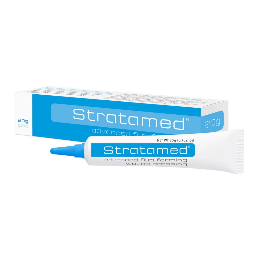 【Stratpharma 施得膚美】舒坦美凝膠敷料 1條入 20g/條 Stratamed(瑞士原廠進口/除疤凝膠)