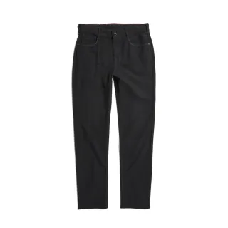 【EDWIN】男裝 加大碼 JERSEYS 迦績 透氣中直筒牛仔褲(黑色)