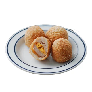 【巧食家】蛋黃麻糬芋丸X6盒(560g/15顆/盒)