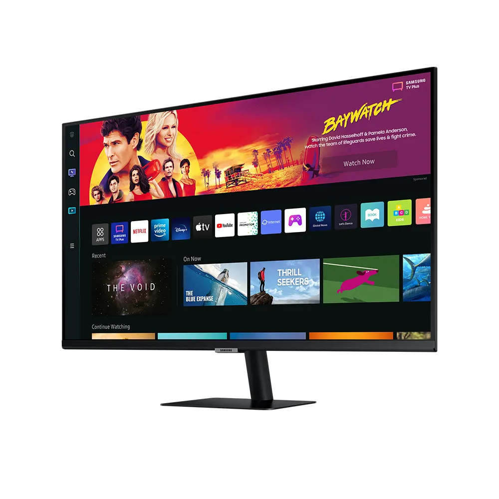 【SAMSUNG 三星】S32BM702UC M7 32型 VA 4K 智慧聯網螢幕-黑色(Type-C/HDR/內建喇叭)