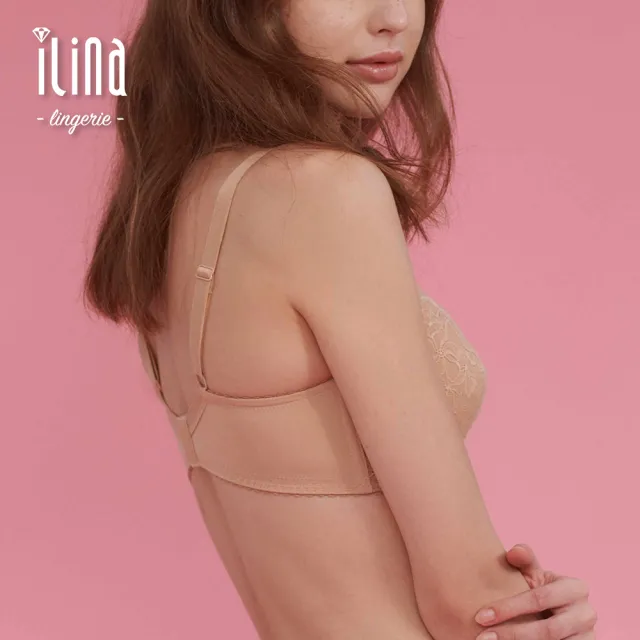 【ILINA 璦琳娜內衣】4件內衣組 膚色與牙白各2件 全罩無鋼圈 女內衣 透氣 包覆 BCD(睡眠內衣)