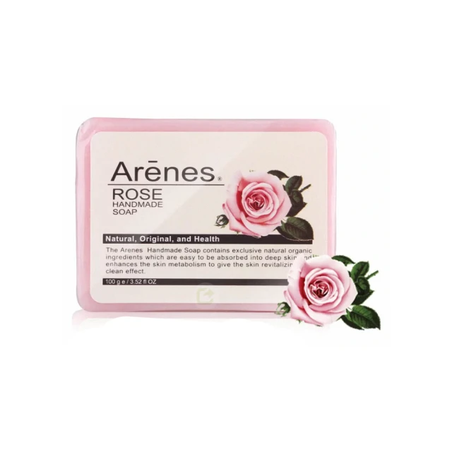 【Arenes】玫瑰香氛植萃手工皂(100g)