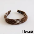 【HERA 赫拉】復古小香風格紋寬邊髮箍 H112022104(髮飾 髮箍)