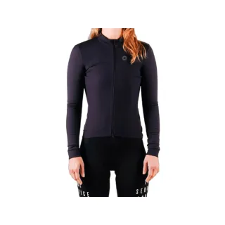 【The Service Course】Sleeve Winter Jersey 女款長袖車衣 黑色(B6SC-LWJ-BKXXXW)