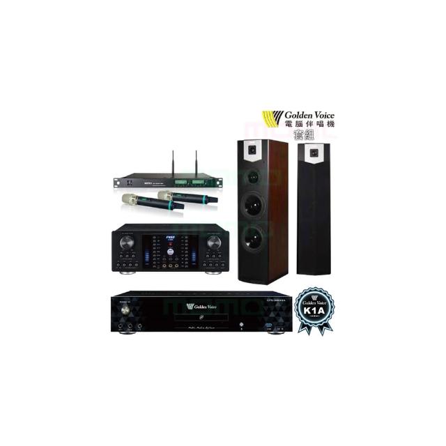 【金嗓】CPX-900 K1A+OKAUDIO DB-8AN+ACT-869+SK-600V(6TB點歌機+綜合擴大機+無線麥克風+落地式喇叭)