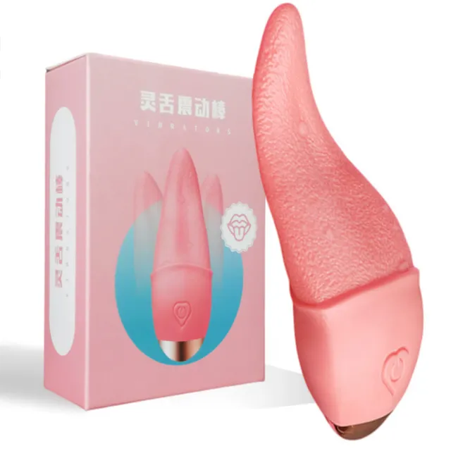 【CITY STAR】電動舌頭舔陰震動棒情趣成人用品(靈舌震動棒/12檔)