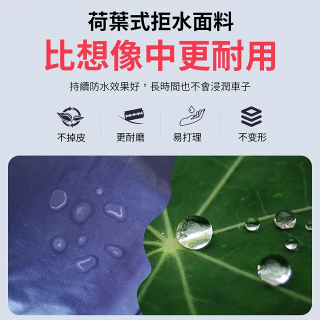 【YORI優里】加寬版有耳-獨家訂製機車龍頭罩(摩托車半罩 保護儀表板 遮陽/隔熱/防刮/防水 機車罩)