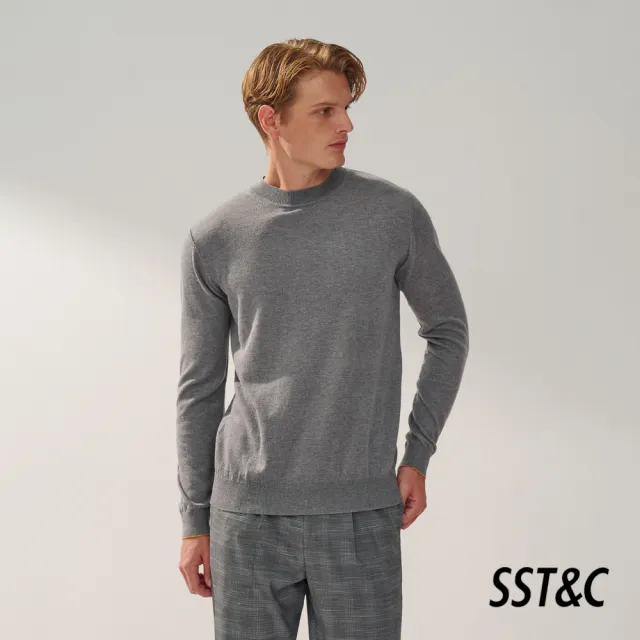 【SST&C 超值限定】男裝 圓領/半高領針 長袖針織衫-多款任選
