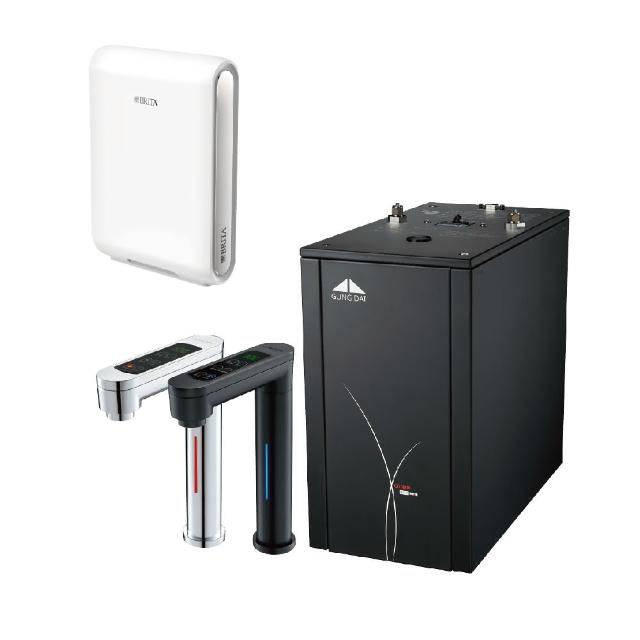 【GUNG DAI 宮黛】GD600 配X9廚下型觸控式雙溫冷熱飲機(熱飲機、觸控龍頭、礦物淨水)