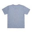 【EDWIN】男裝 涼感系列 小LOGO圓領短袖T恤(灰藍色)