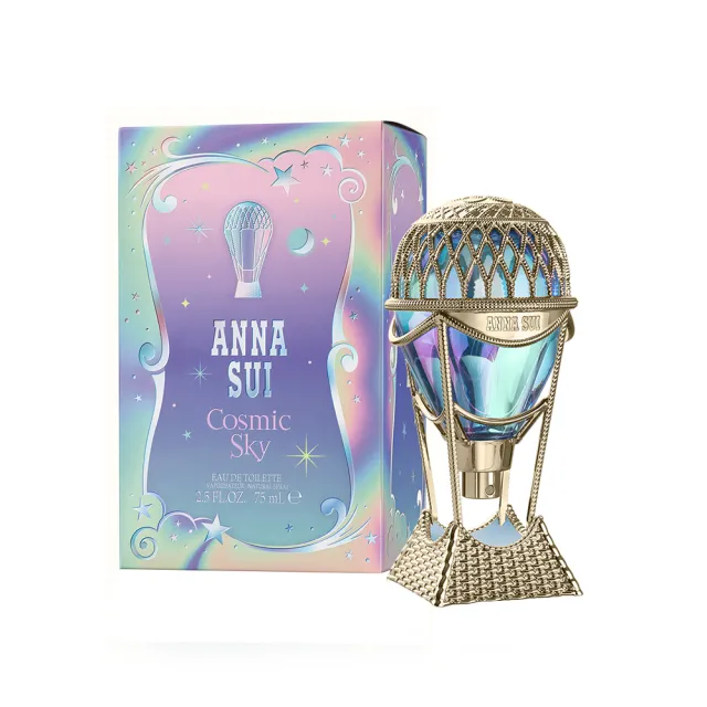 【ANNA SUI 安娜蘇】綺幻飛行/綺幻星夜淡香水75ml任選(贈童話美人魚小香x1+果漾聖代小香x1.專櫃公司貨)