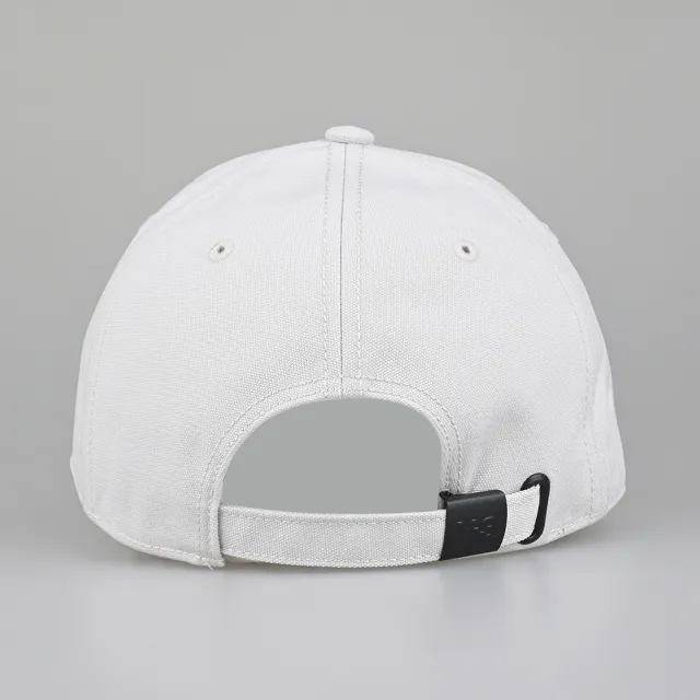 【Y-3 山本耀司】Y-3 Logo Cap立體感刺繡黑字LOGO帆布棒球帽(白)