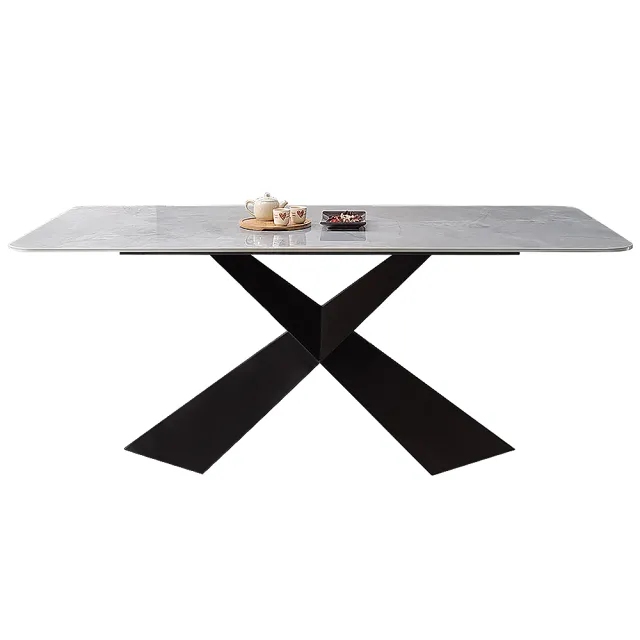 【Hampton 漢汀堡】威爾伯5.3尺岩板餐桌(餐桌/桌子/岩板桌)
