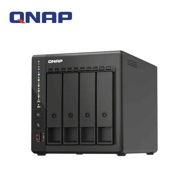 QNAP 威聯通QNAP 威聯通 搭希捷 4TB x2 ★ TS-453E-8G 4Bay NAS 網路儲存伺服器