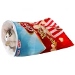 【萌貝貝】美式趣味食物響紙貓咪睡袋 貓窩(貓床 貓玩具 互動 玩耍 半封閉)