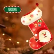 【APEX】聖誕造型小掛件燈 LED聖誕裝飾燈 5入組(星星燈 led燈串 窗簾燈 雪花燈 氣氛燈)