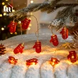【好物良品】3米_LED聖誕節可愛造型金屬裝飾燈串(五款任選｜聖誕燈 串燈 裝飾燈 佈置燈)