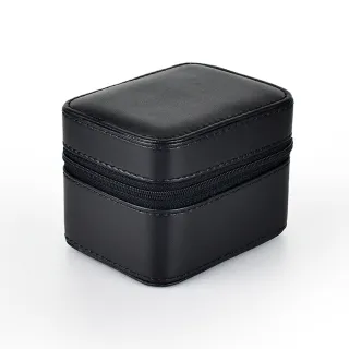 【P&W】名錶收藏盒 1支裝 超纖皮革 手工精品錶盒 方型(大錶適用 旅行收納盒 攜帶錶盒)