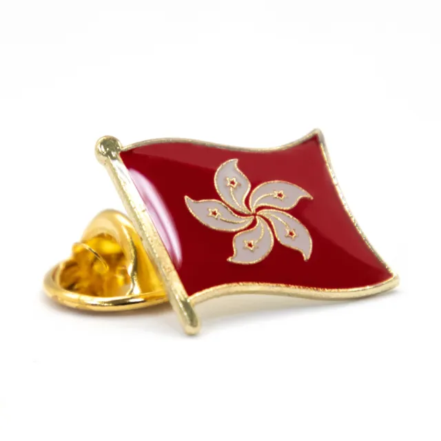 【A-ONE 匯旺】HK 香港國家胸章 金屬胸章 國旗飾品 金屬徽章 辨識 紀念胸徽 西裝