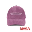 【NASA SPACE】正版授權太空系列 美式復古LOGO燈芯絨棒球帽/NA30006-14(紫)