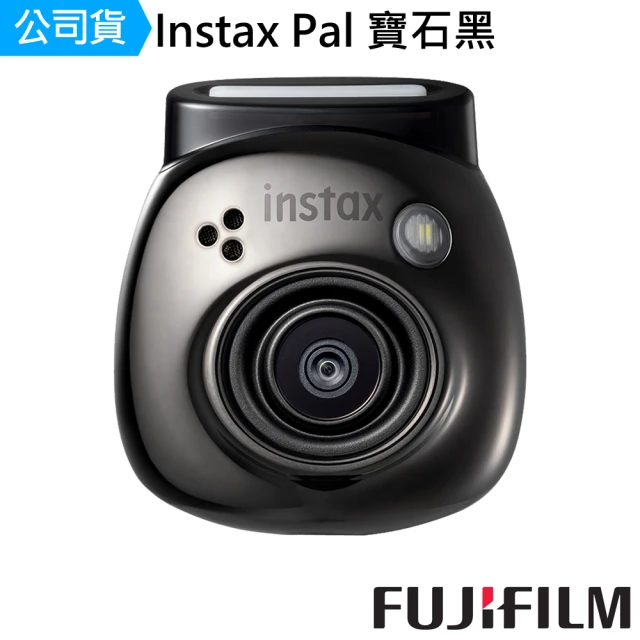 【FUJIFILM 富士】instax Pal 掌上型迷你相機--公司貨 寶石黑(64G拭紙..好禮)