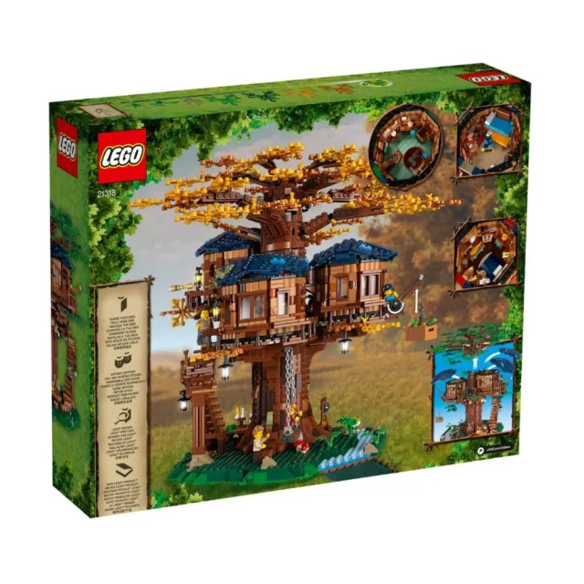 【LEGO 樂高】LEGO 21318 - 樂高 樹屋  IDEAS系列(IDEAS系列 經典款)