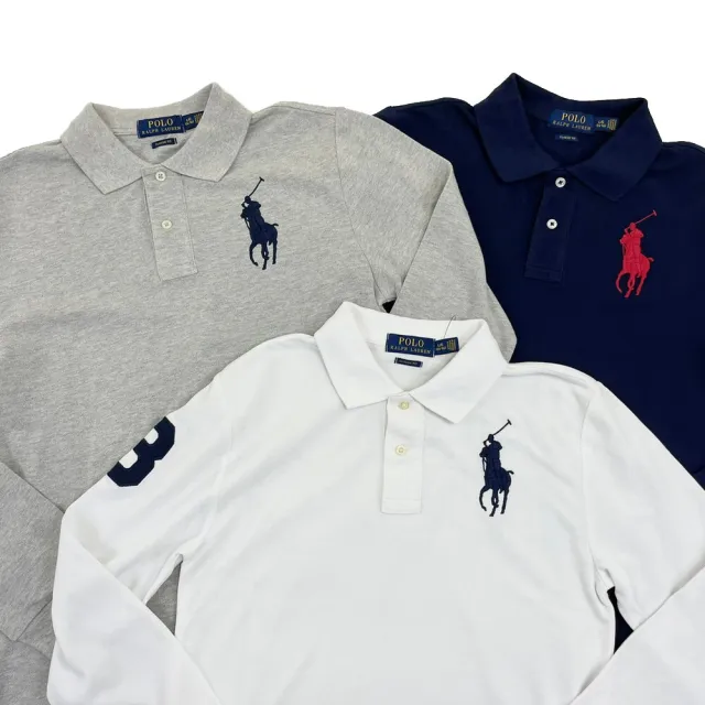 RALPH LAUREN】大馬青年版polo衫馬球衫拉夫勞倫polo 上衣長袖平輸品