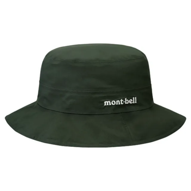 【mont bell】Meadow Hat 軟式防水圓盤帽 黑 棕 深橄綠  1128627(1128627)
