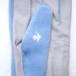 【LE COQ SPORTIF 公雞】高爾夫系列 女款淺藍色拼色LOGO高爾夫手套 QLS0K791