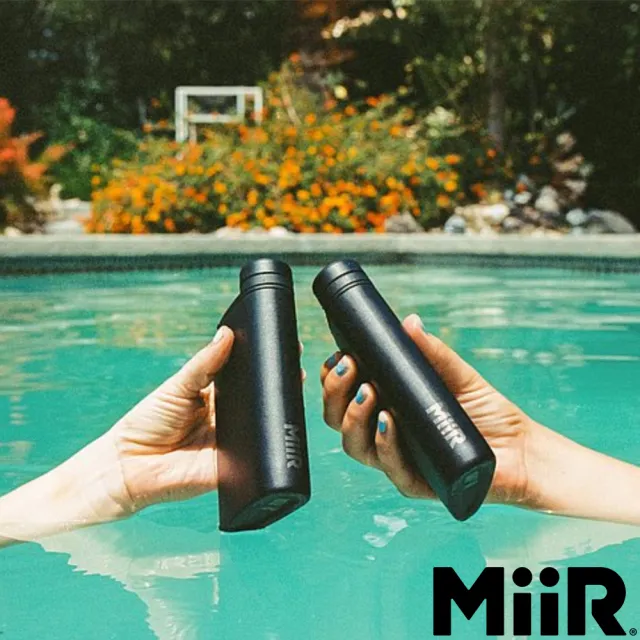 【MiiR】Aero Flask(不鏽鋼 單層 口袋壺 8oz/236mL 經典黑)