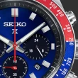 【SEIKO 精工】PROSPEX SPEEDTIMER 太陽能三眼計時手錶 送行動電源(SSC913P1/V192-0AH0B)
