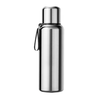 【EZlife】316不鏽鋼全鋼長效保溫瓶(1000ml 附外出瓶套)