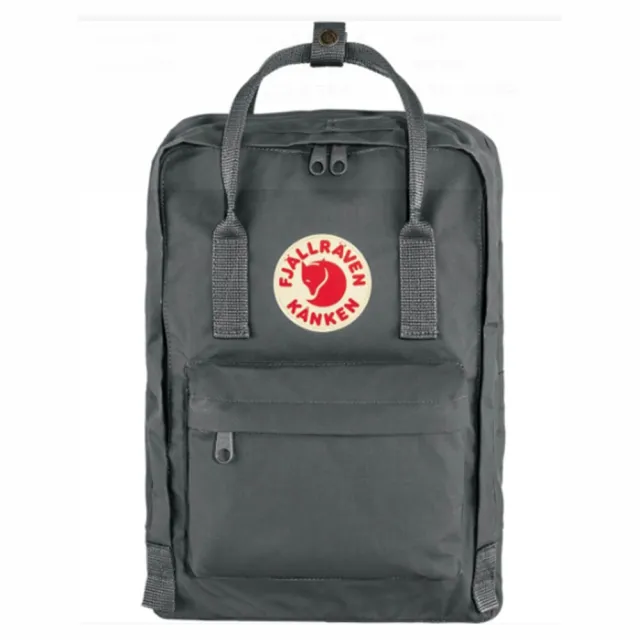 【Fjallraven】Kanken 13吋筆電 後背包(FR23523-046超級灰 FR23523-550黑)