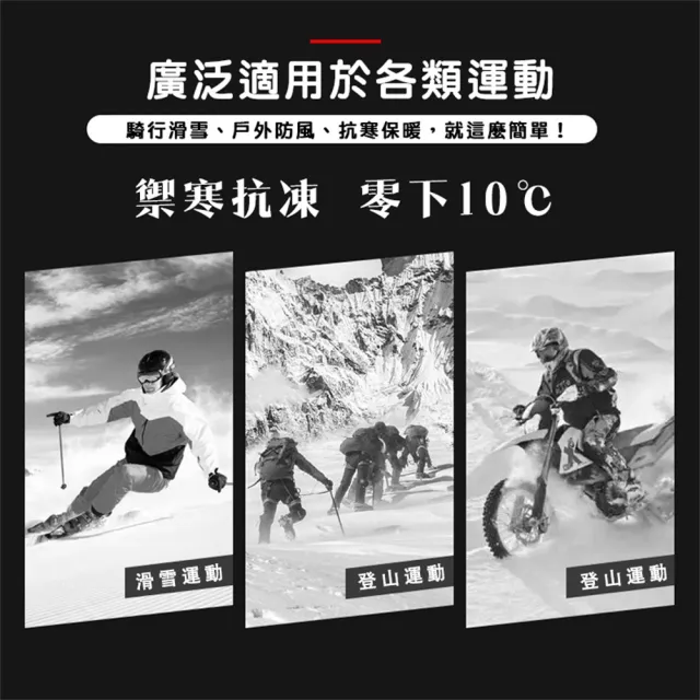 【WOLF WALKERS】抗寒觸控冬季手套(保暖手套 觸控手套 防風抗寒)