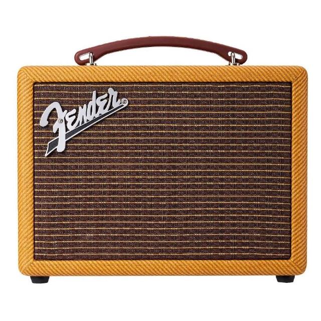 【Fender】藍牙喇叭 黃色斜紋(Indio 2)