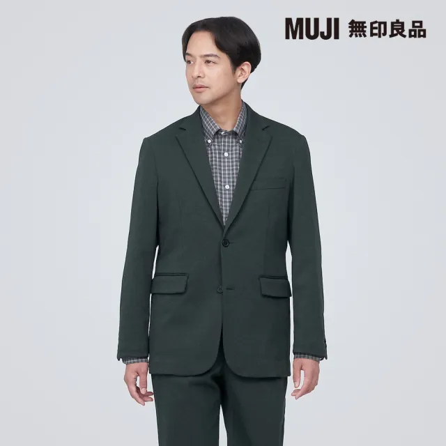 【MUJI 無印良品】男聚酯纖維彈性起毛外套(共3色)
