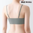 【MUJI 無印良品】女棉混舒適螺紋胸罩(共4色)