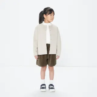 【MUJI 無印良品】兒童針織燈芯絨裙褲(共2色)