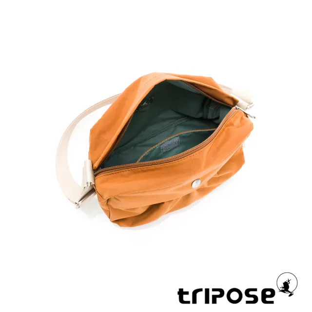 【tripose】DIAZ微皺尼龍輕量抓皺長方斜背包(多色)