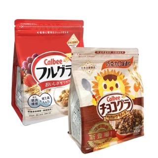 【Calbee 卡樂比】Calbee卡樂比 富果樂水果麥片(380g)