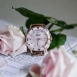 【NATURALLY JOJO】珍珠母貝 陶瓷時尚腕錶-閃耀粉/38mm(JO96988-10R)