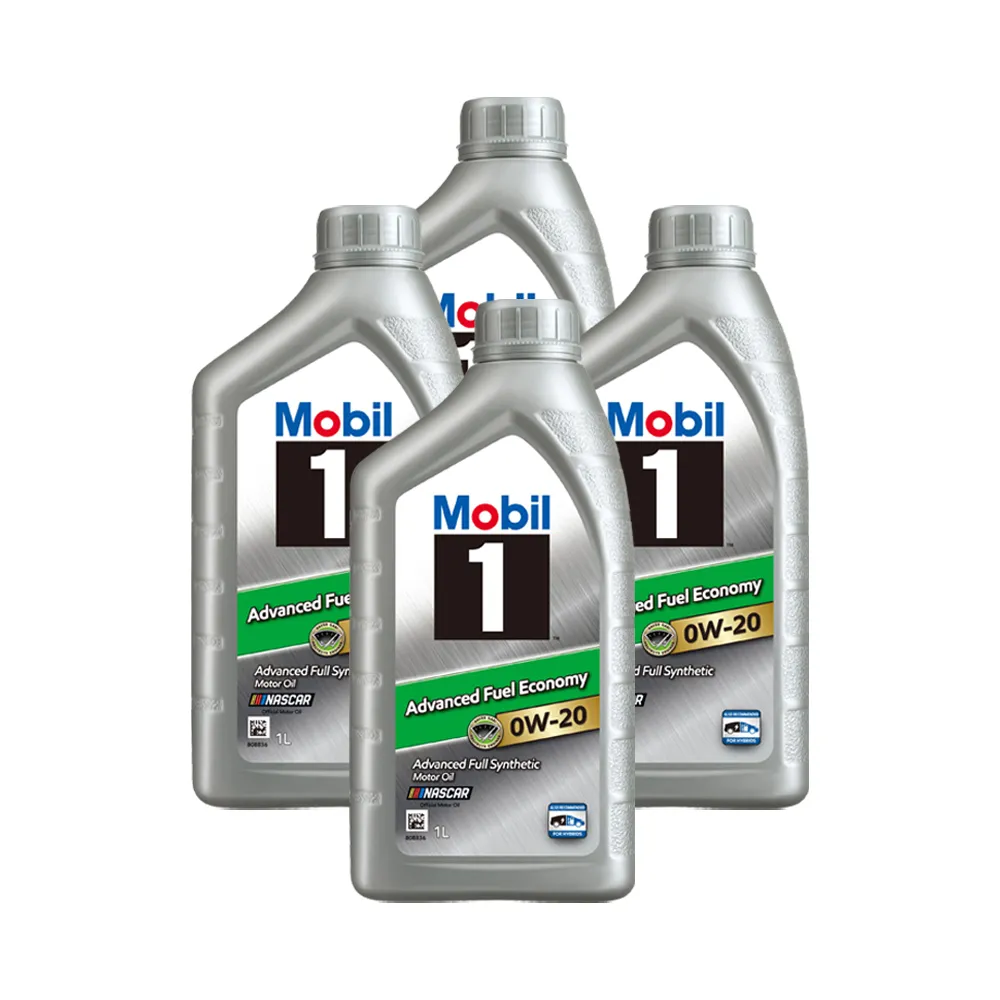 【MOBIL 美孚】機油_美孚1號 0w20先進全合成機油 1L-整箱6入(車麗屋)