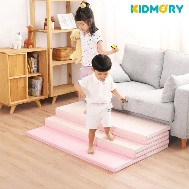 【KIDMORY】兒童IXPE安全折疊遊戲城堡地墊-4公分超厚(多種用法 全家人皆可使用KM-567)