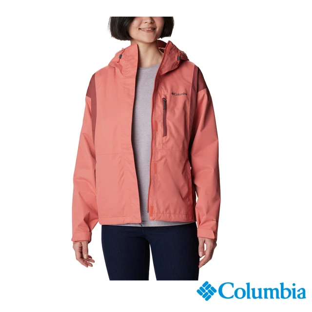 Columbia 哥倫比亞Columbia 哥倫比亞 女款-Hikebound™Omni-Tech防水外套-蜜桃色(UWR14300PH/HF)