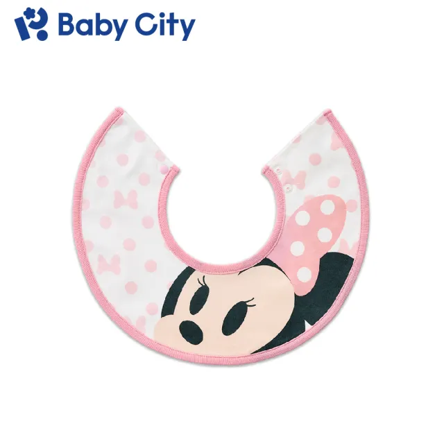 【BabyCity娃娃城 官方直營】迪士尼造型圓圍兜(共4款)