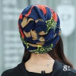 【89 zone】英倫系時尚優雅透氣 運動帽 堆堆帽 套頭帽 防風帽 頭巾帽(紅/藍/咖/黑)