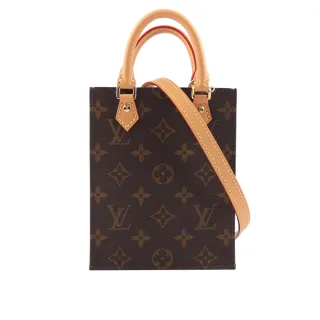 【Louis Vuitton 路易威登】Monogram Petit Sac Plat 迷你二用琴譜包(M81295)