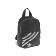 【adidas 愛迪達】背包 Mini Backpack 女款 黑 銀 三葉草 小包 後背包 愛迪達(GN2138)