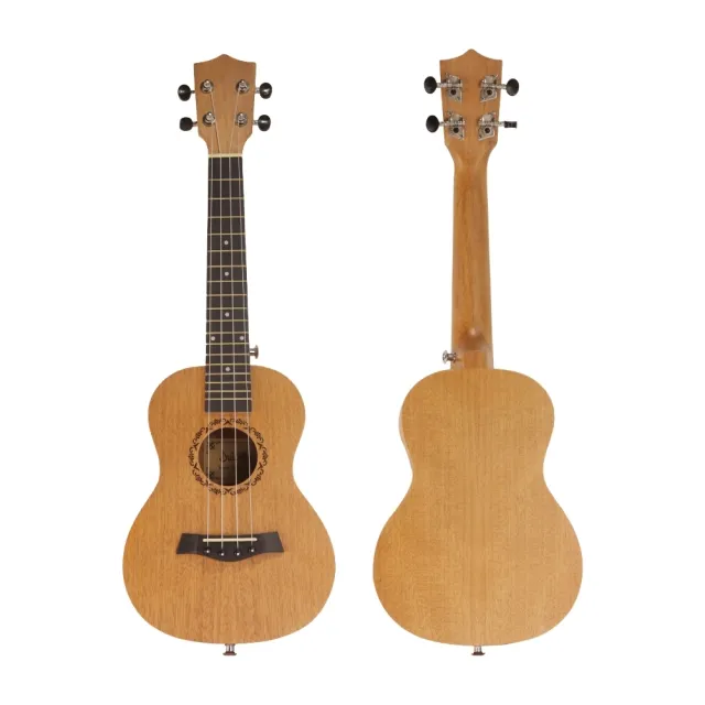 【Dulcette｜杜莎】23吋烏克麗麗 桃花芯木UKULELE(尤克里里 四弦琴 小吉他 尼龍弦)